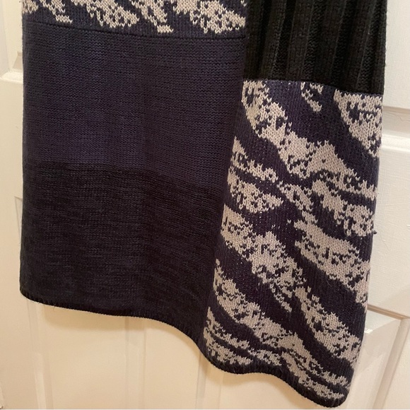 Style & Co. Sweater Dress, Black, Navy, Gray, Cap Sleeves, Soft, EUC - Picture 4 of 8